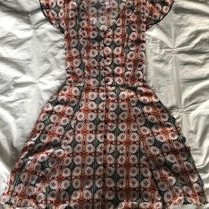 patterned dress